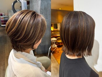 アビーヘア 市川店(abie hair)の写真/【市川駅徒歩1分】経験豊富なスタッフの技術で、大人女性に人気なショートスタイルに【abie市川/市川真間】