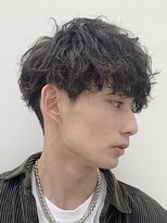 ゼンコー アオヤマ(ZENKO Aoyama)&nbsp;メンズカット波巻きパーマツイスパシャドウフェザー