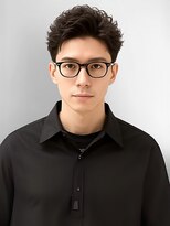 ビューティシモ 川越(Beautissimo)&nbsp;アップバング 短髪 ツーブロック 刈り上げ ツイストパーマ 30代