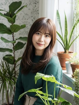 美染 丸山店(Bisen) 白髪ぼかし/白髪染め/オーガニックカラー/白髪/鳥取市/鳥取