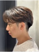 men's/メンズ/刈り上げセンターパート/フェザーパーマ/池袋