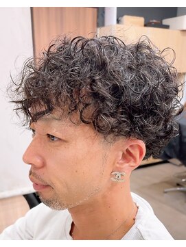 ケイ美容室 ニュアンスカール・メンズショート