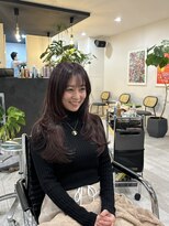 アオ ミナミアオヤマ(Ao. minami aoyama)&nbsp;似合わせレイヤー／顔周りレイヤー/レイヤー/ロングレイヤー