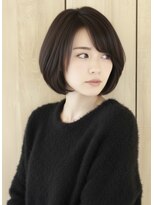 レウナ 外苑前(Reuna)&nbsp;30代40代大人可愛いボブ　大人ボブ　ダークブラウン　アッシュ