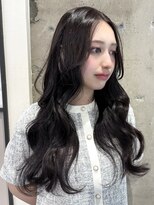 ボタン 熊本(VOTAN) 韓国ヘア/レイヤーカット/顔まわり/オリーブグレージュ/透明感