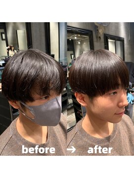 エノア 東京(ENORE) 曲がる縮毛矯正/メンズ縮毛矯正/髪質改善/弱酸性縮毛矯正/