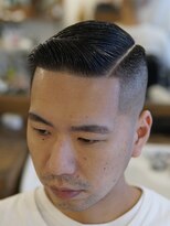 ザチョップショップ キチジョウジ(THE CHOP SHOP KICHIJOJI) サイドパートスキンフェードカットシェービング吉祥寺理容室