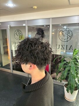 アイズ 海老名(AIZU) メンズパーマ　ツイストスパイラルパーマ　波巻きパーマ　メンズ