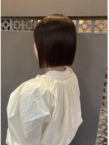 ヘア プロデュース キュオン(hair produce CUEON.)&nbsp;切りっぱなしボブ