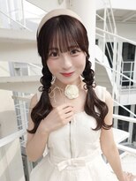カシュカシュ 表参道(cache cache)&nbsp;ヘアセットヘアアレンジ透明感カラー前髪顔周りカット