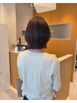 フィーカ(fika)&nbsp;[moeka]レイヤーボブ×柔らかブラウンカラー