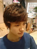 ハックス(HK's)&nbsp;マッシュ系アレンジパーマ