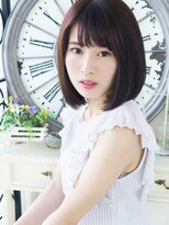 ヘア ジュレ ドゥ(hair jurer deux) 【ヘアジュレドゥ 古居 】 美黒髪で清潔感な好印象ボブ