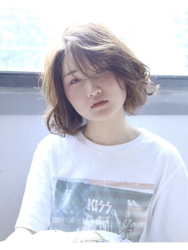 ヘア アンドメイク キヨシ(Hair and Make kiyoshi) kiyoshi/カジュアル　＊透け感　ブルーアッシュ＊