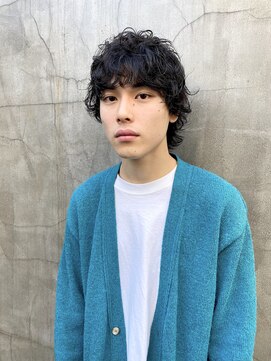 ガレージ バイ グリーン 原宿 表参道(Garage by green) マッシュウルフ