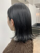 ナンバースリー 綱島店(Number Three)&nbsp;切りっぱなし外はねボブ【Number Three 綱島店】