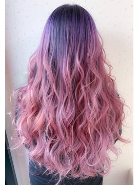 アルク(A.R.K) ホワイティピンクベージュにシャドールーツ♪