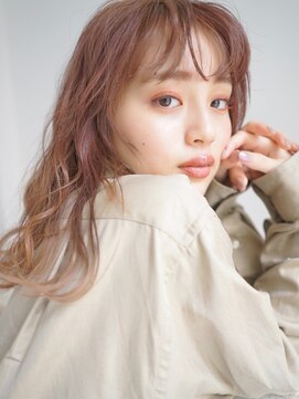 パール(PearL) 《PearL》ピンクベージュゆるウェーブ