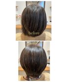 煌水ストレートスタイル　Before After