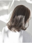 ミニウルフ/テラコッタ/流れるレイヤー[表参道/原宿]