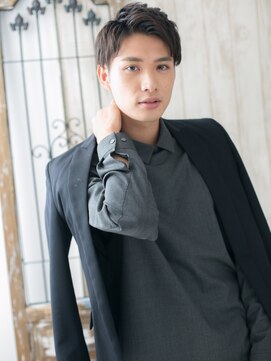 グルーミングサロン バーバー キャッスル 北浦和西口(Grooming salon Barber Castle) 短髪パーマでモテツーブロックショートO