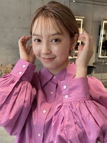 スクリーンギンザメゾン 銀座(SCREEN GINZA MAISON.)&nbsp;クラゲヘアー/小顔に見せるヘア/ココアベージュ/銀座