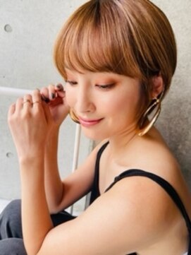 アッシュ 瑞江店(Ash) 20代30代40代『横顔美人ショート』