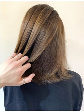 ビーチ ヘア メイク 綱島店(BEACH hair make) 立体感ハイライト/外国人風カラー/キレイめカジュアル/うる艶髪