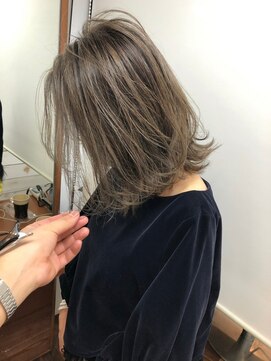 ハーツ(Heart's) 30代40代50代◎大人ナチュラル白髪ぼかしバレイヤージュ