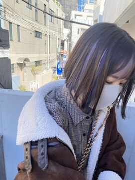 テーラヘアー 幕張本郷店(TELA HAIR) 動いても可愛い☆広めインナーカラー