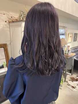 ヘアーデザイン シュシュ(hair design Chou Chou by Yone) ブリーチ/ケアブリーチ/ラベンダーカラー/シルバーラベンダー