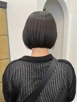 パークレーン アイス イヴェン(park lane ICI yeven)&nbsp;ブルーブラック　ボブ　ミニボブ　ショートボブ　栄　矢場町