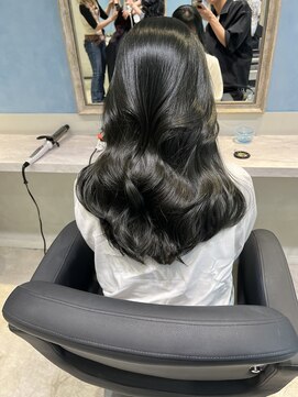 アソビセカンド 原宿(ASOBI 2nd) 前髪/マチルダボブ/ピンクベージュ/インナーグレージュ/ブルー