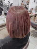 アース 佐世保早岐店(HAIR&MAKE EARTH) ハイライト×ライラックカラー