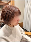 丸みショートボブ