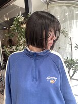 ヘアーアンドメイク ビス(HAIR&MAKE bis) 切りっぱなしBob