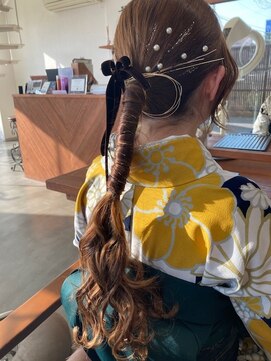 サロンドボーテ アミ(ami) 卒業式スタイル