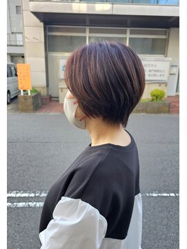 ヘアーズ 本店(HAIRZ) 《HAIRZ》平田☆襟足スッキリショートヘア