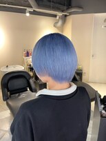 アミル(amiLe)&nbsp;スカイブルー/ブルー/ショート/D