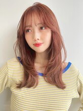 ホォレ 豊中店(fore) オリーブベージュショートミニボブグレージュブリーチレイヤー