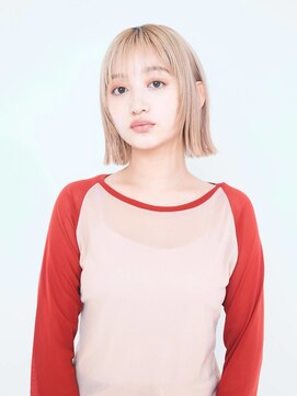 オンク 新宿(onk) ミディアムヘア/ショコラベージュ/ボブルフ/新宿駅