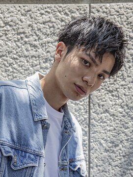 シティ(CITY) 【小久保style】ベリーショートニュアンスパーマグレーベージュ