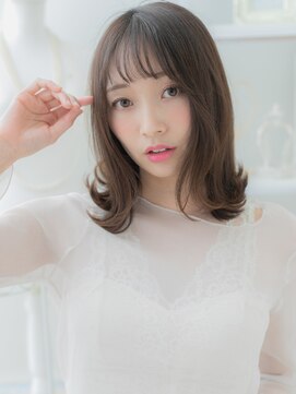 モッズヘア 越谷(mod's hair) ぱっつん前髪外ハネワンカールくびれボブディc5越谷20代30代40代