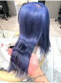 成人式はダブルカラー、インナーカラー♪