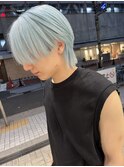 韓国ブルー/ハイトーン/ブリーチ/ダブルカラー
