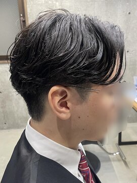 フイ 自由が丘(men's salon Hui) 刈り上げショート/スペインカール/ニュアンスパーマ