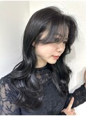 ★小顔イメチェン似合わせ美髪ワイドバングレイヤーカット