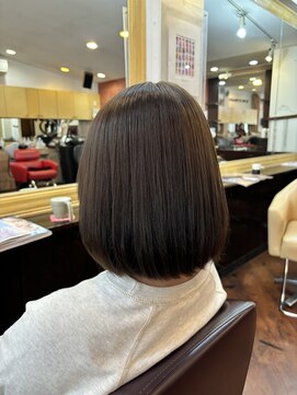 シャンプーボーイアネックス(SHAMPOO BOY Annex) 大人可愛いボブ20代30代40代セミロング◎長崎/佐世保