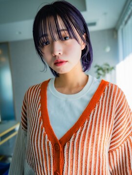 レターバイノベル(letter by novel) ハンサムショートボブマッシュショートカット丸みショート