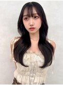 レイヤー/ネビージュ/韓国ヘア/イメチェン/縮毛矯正/中野/